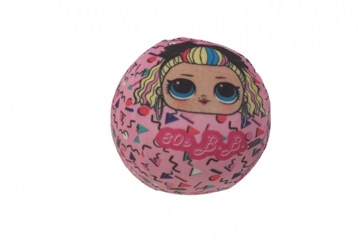Minge de plus cu breloc LOL Surprise Squeezster BB 9 cm [3]