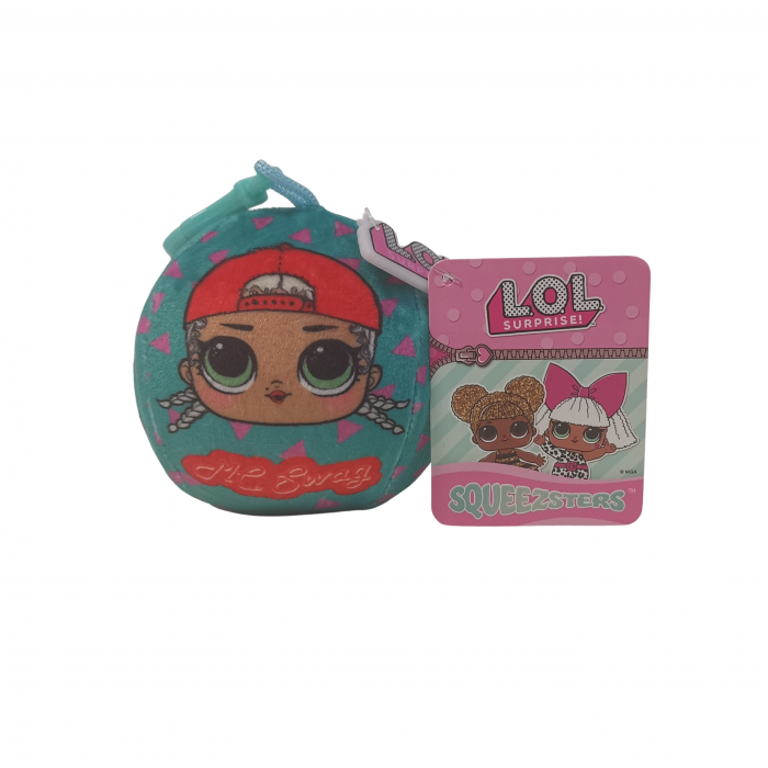 Minge de plus cu breloc LOL Surprise MC Swag 9 cm [2]