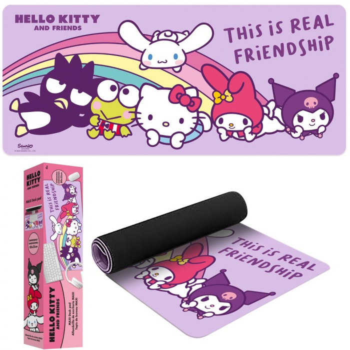 Mousepad Hello Kitty si Prietenii, 80x35 cm [2]
