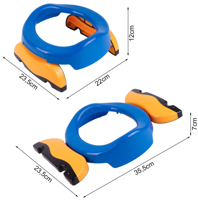 Olita travel si suport WC 2 in 1 pentru calatorii [5]
