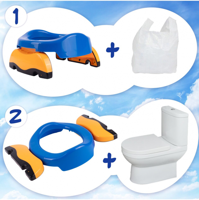 Olita travel si suport WC 2 in 1 pentru calatorii [6]
