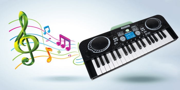 Orga Electronica cu Microfon , 37 taste de pian [6]