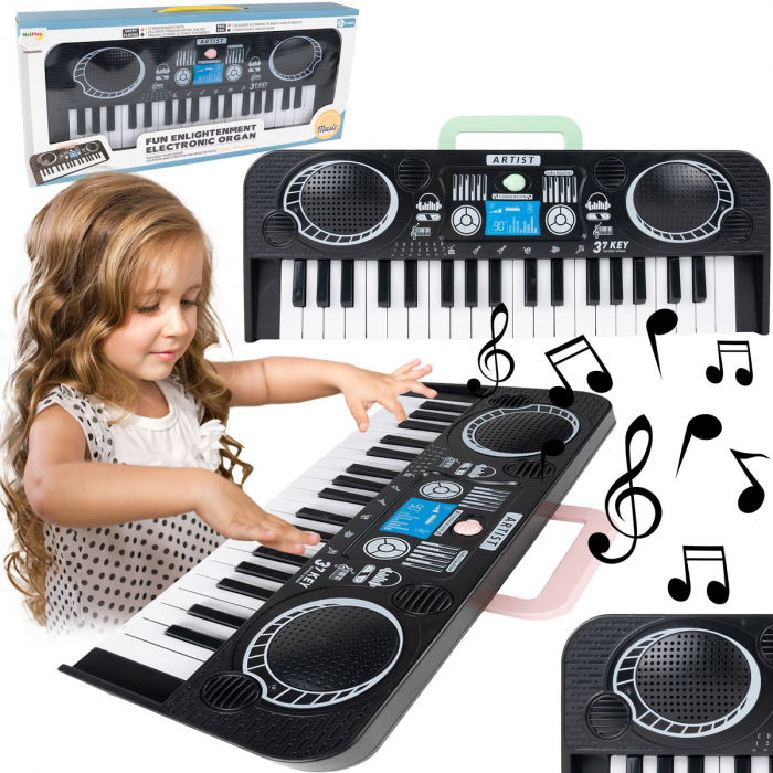 Orga Electronica cu Microfon , 37 taste de pian [3]