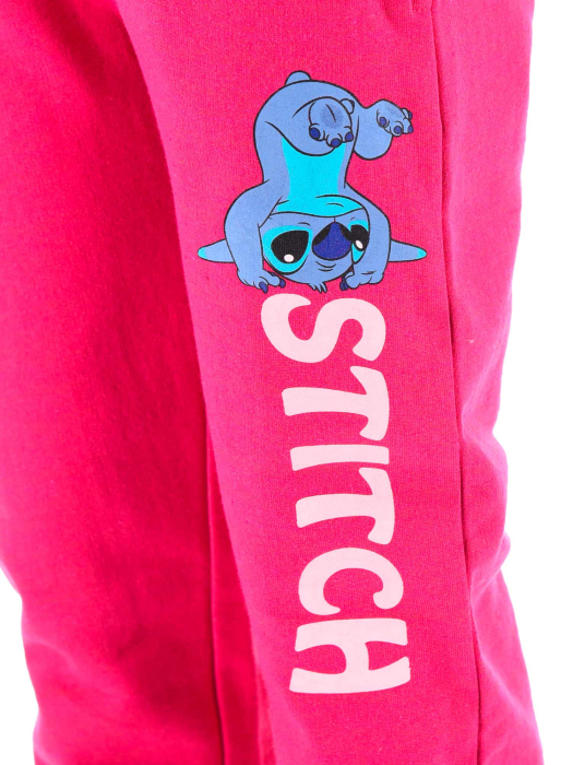 Pantaloni fucsia de trening cu mansete, Lilo & Stitch [4]