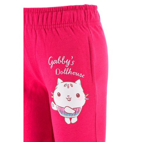 Pantaloni fucsia de trening cu mansete, Gabby's Dollhouse [4]