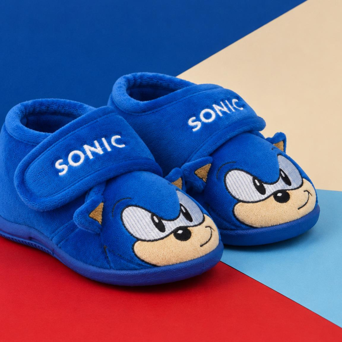 Pantofi de interior cu aplicații Sonic [7]
