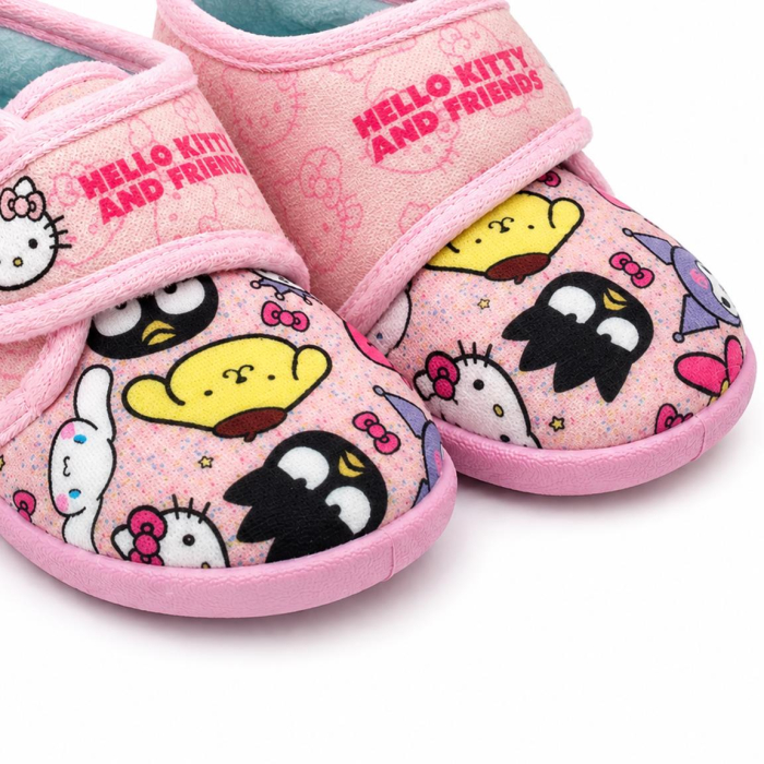 Pantofi de interior tip ghetuță cu design Hello Kitty [5]