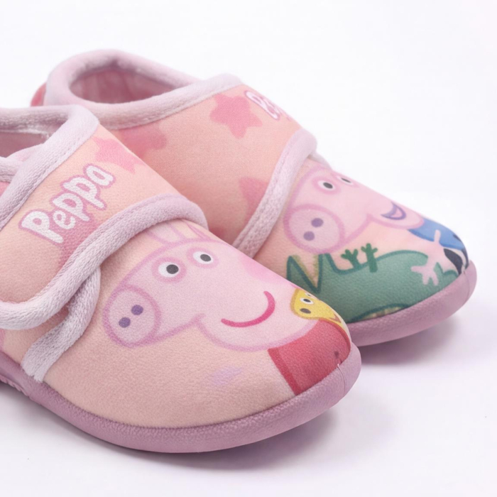 Pantofi de interior tip ghetuță cu design Peppa Pig [5]