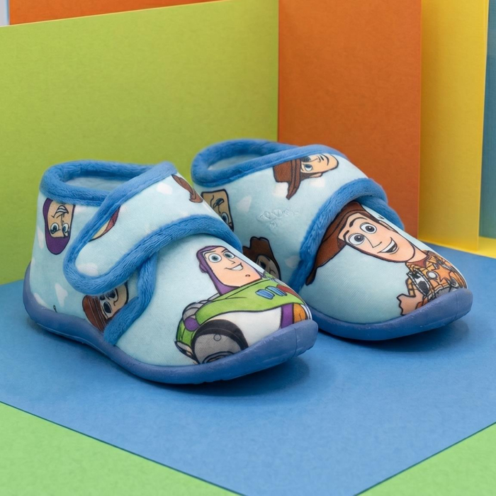 Pantofi de interior tip ghetuță cu design Toy Story [6]