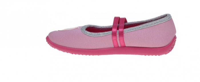 Pantofi de interior Paw Patrol Skye, cu bareta elastica, roz [3]