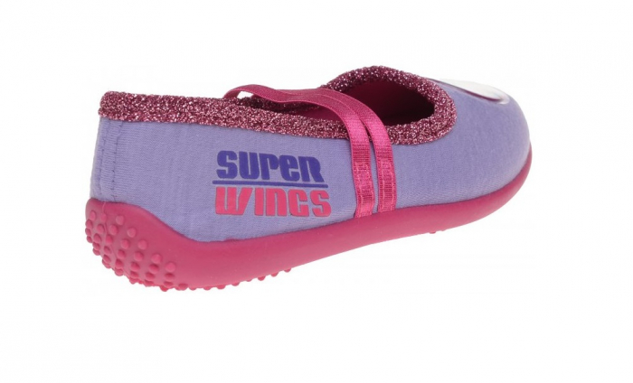 Pantofi de interior Super Wings, cu bareta elastica, [2]