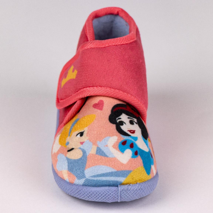 Pantofi interior cu inchidere cu arici, Printesele Disney [4]