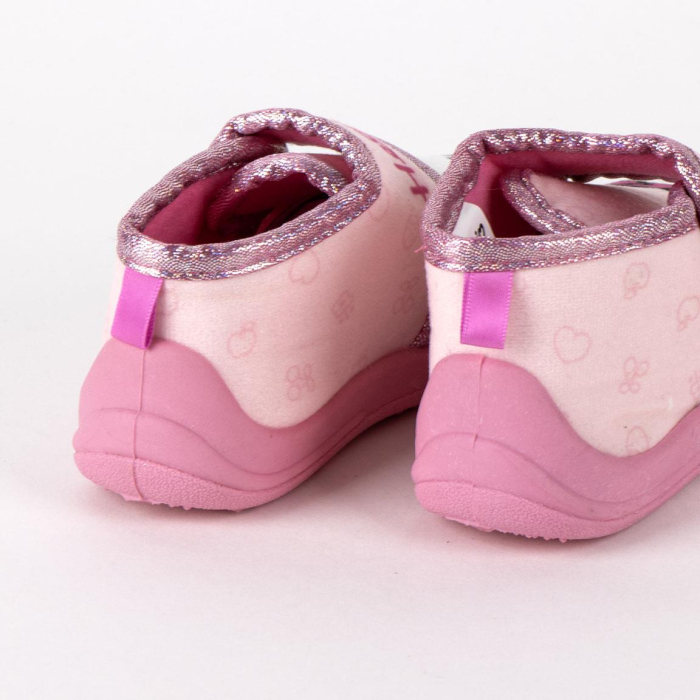 Pantofi interior cu inchidere tip arici Hello Kitty [6]
