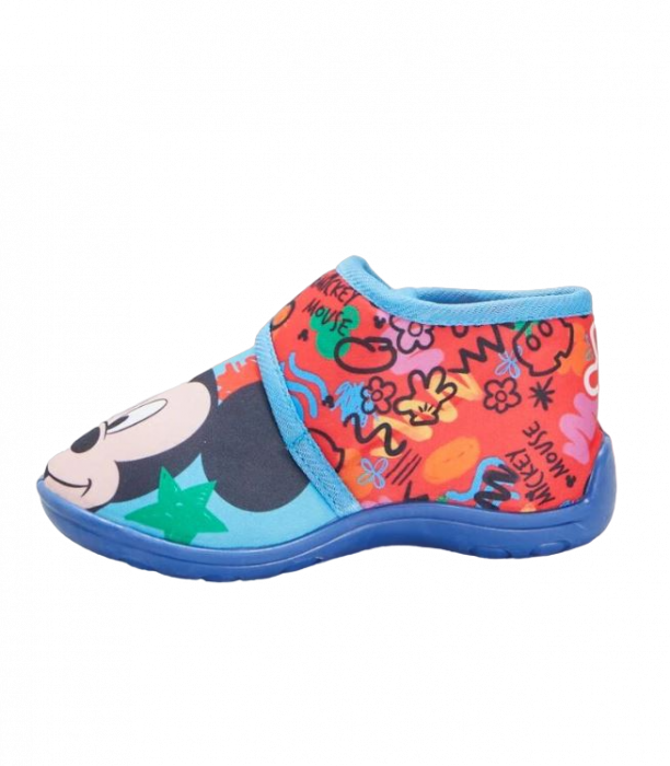 Pantofi interior cu inchidere tip arici Mickey si Pluto [2]
