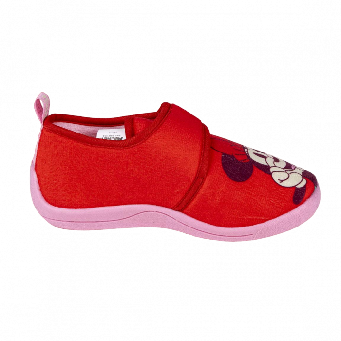 Pantofi interior cu inchidere tip arici Minnie Mouse [4]