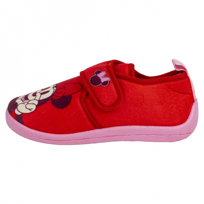 Pantofi interior cu inchidere tip arici Minnie Mouse [3]