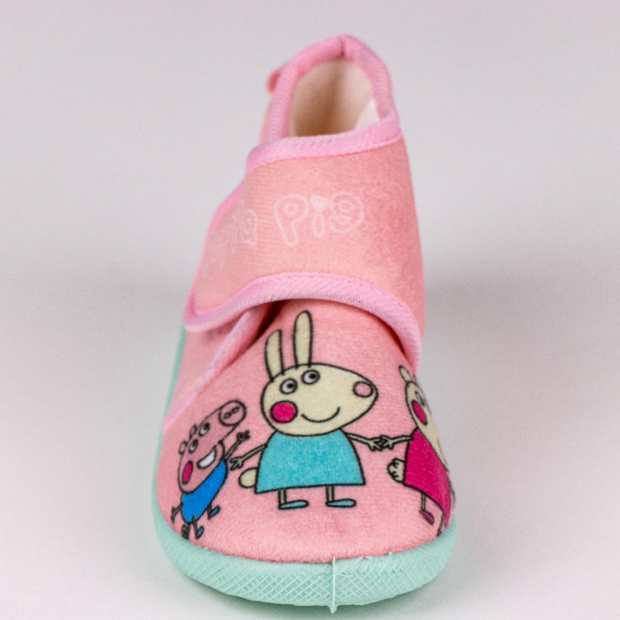 Pantofi interior, inchidere cu arici, Peppa Pig [4]