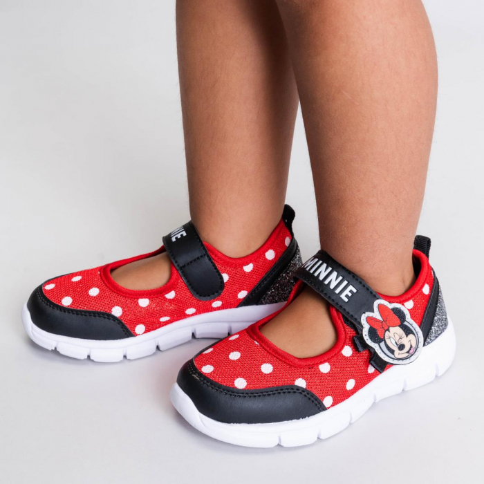 Pantofi panza copii cu bareta Minnie Mouse [4]