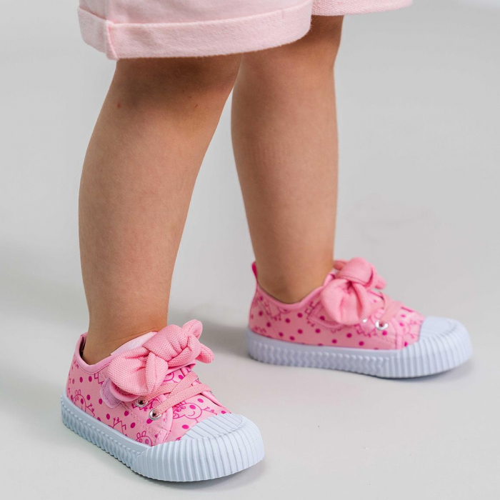 Pantofi panza cu arici si fundita si buline Peppa Pig [3]