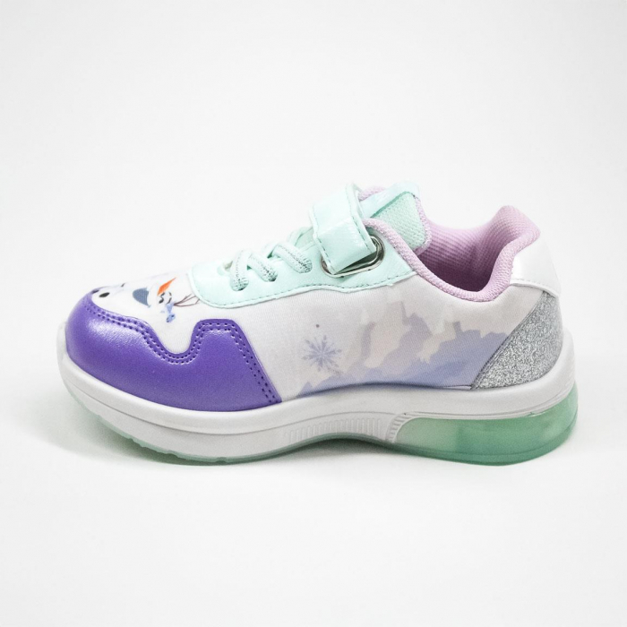 Pantofi sport cu lumini, design Frozen Disney [2]