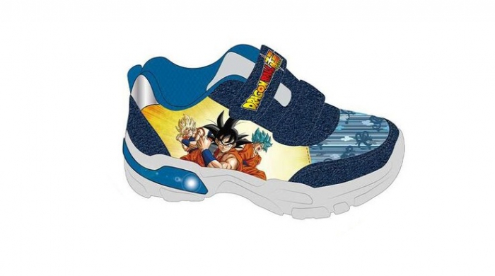 Pantofi sport, talpa velcro cu lumini, Dragon Ball [4]