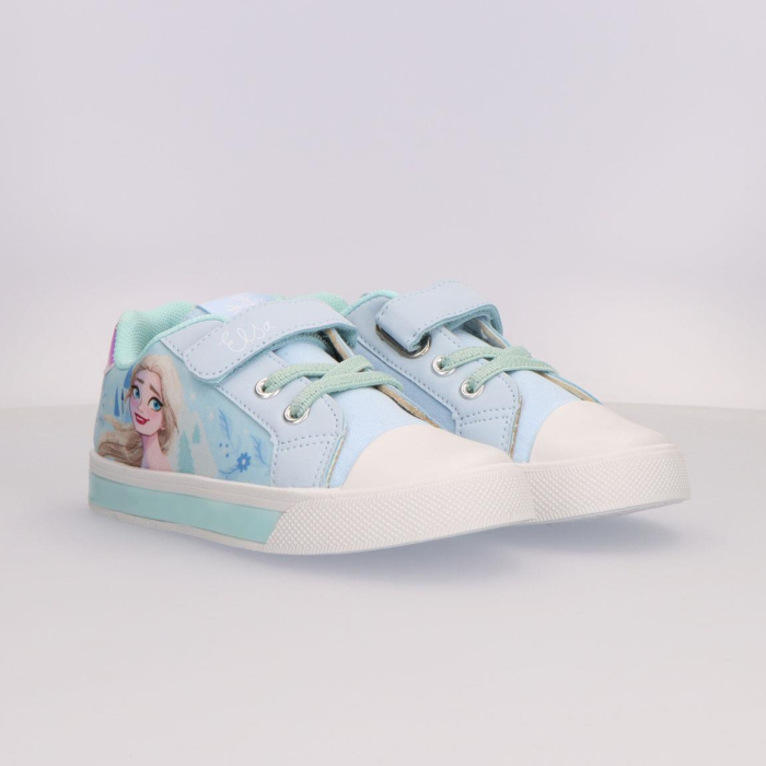 Pantofi sport cu lumini si inchidere cu arici, Frozen Disney [6]
