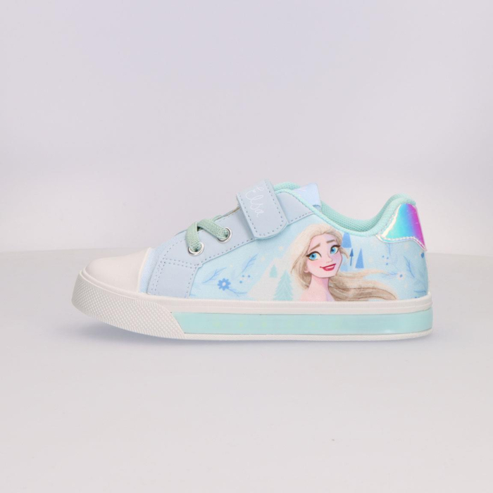 Pantofi sport cu lumini si inchidere cu arici, Frozen Disney [4]