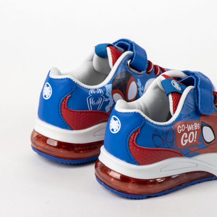 Pantofi sport cu lumini si talpa PVC, Go Spidey [4]