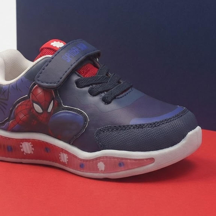 Pantofi sport cu lumini și design Spiderman [6]