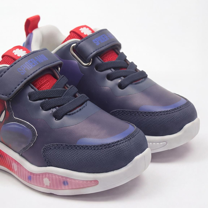 Pantofi sport cu lumini și design Spiderman [4]