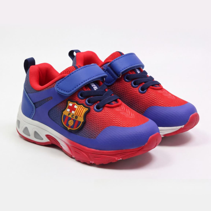 Pantofi sport cu lumini și talpă TPR, FC Barcelona [4]