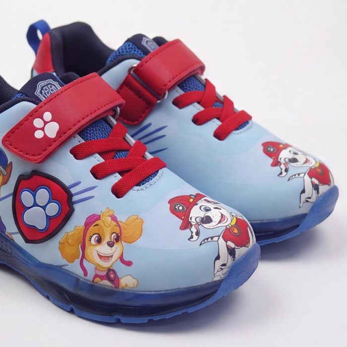 Pantofi sport cu lumini și talpă transparentă, Paw Patrol [4]