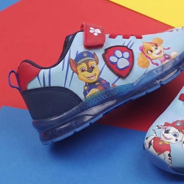 Pantofi sport cu lumini și talpă transparentă, Paw Patrol [6]