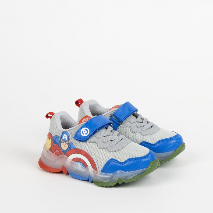 Pantofi sport cu lumini , talpa usoara TPR Avengers [4]