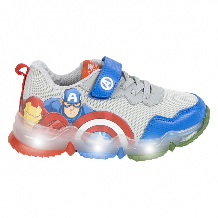 Pantofi sport cu lumini , talpa usoara TPR Avengers [1]