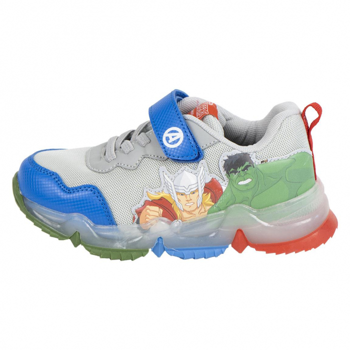 Pantofi sport cu lumini , talpa usoara TPR Avengers [5]