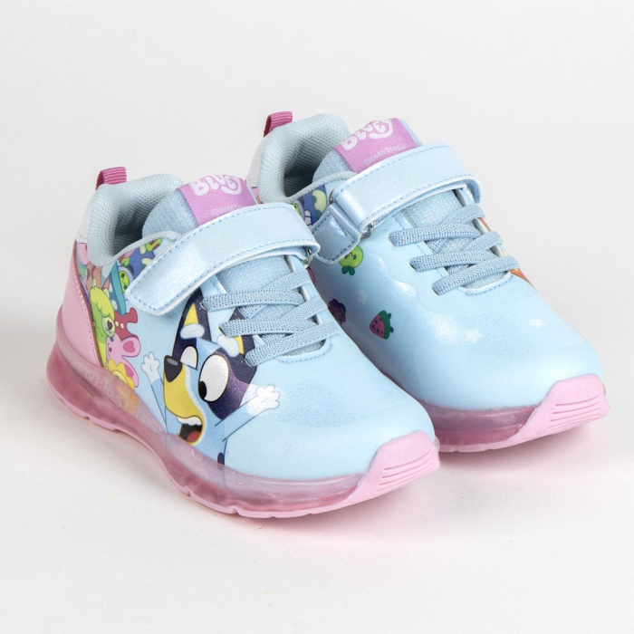 Pantofi sport cu lumini , talpa usoara TPR Bluey si Bingo [4]