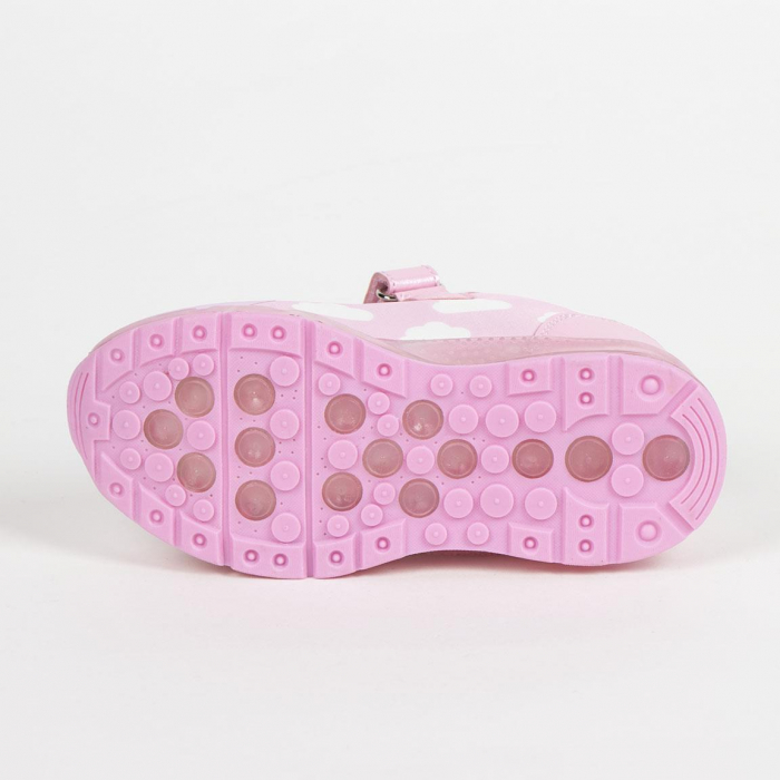 Pantofi sport cu lumini , talpa usoara TPR Minnie Mouse Disney [3]
