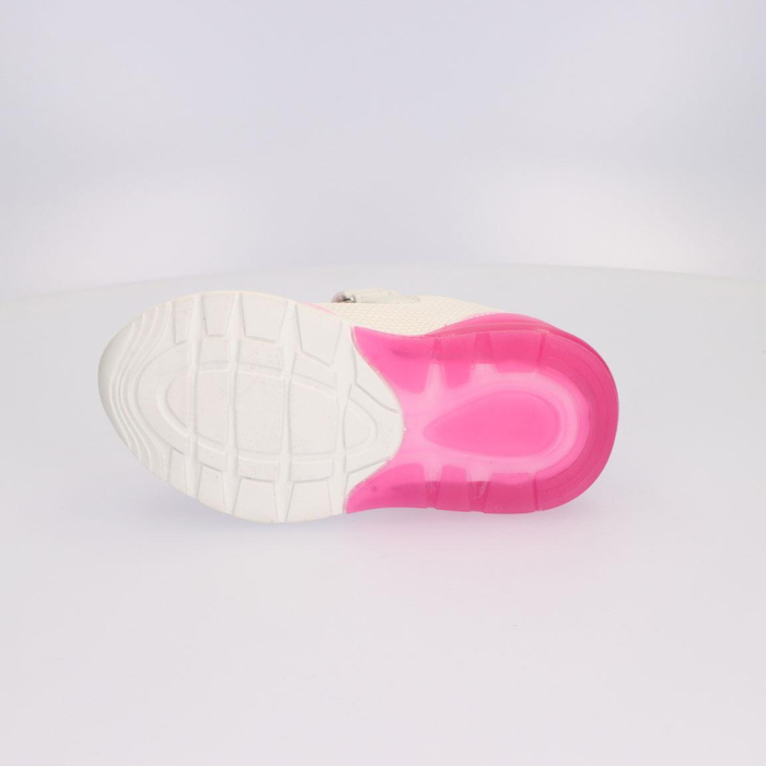 Pantofi sport cu panza si talpa cu lumini Minnie Mouse [3]