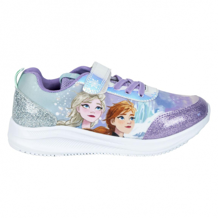 Pantofi sport cu sclipici, talpa cu usoara Frozen Disney [1]