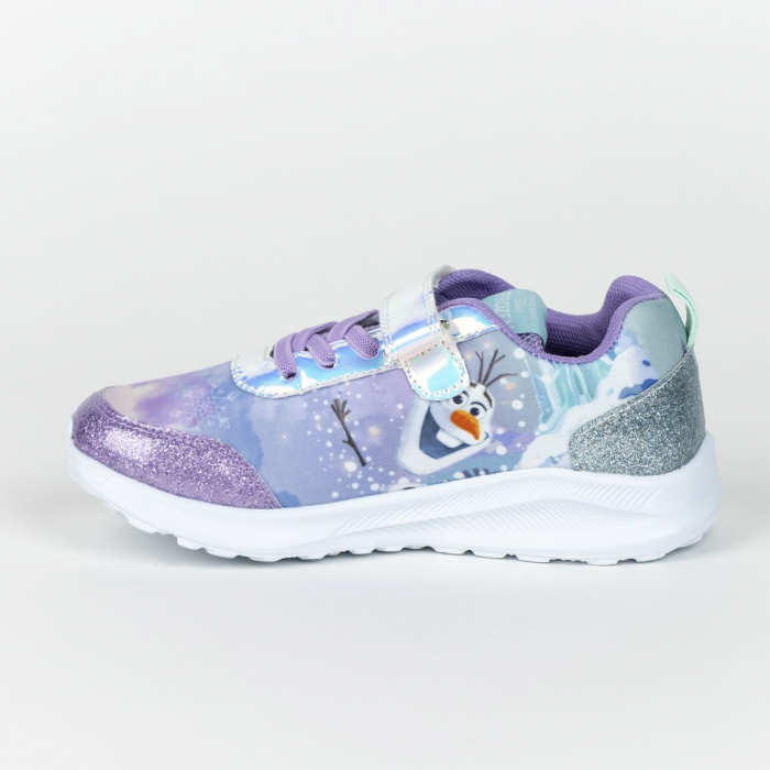 Pantofi sport cu sclipici, talpa cu usoara Frozen Disney [2]