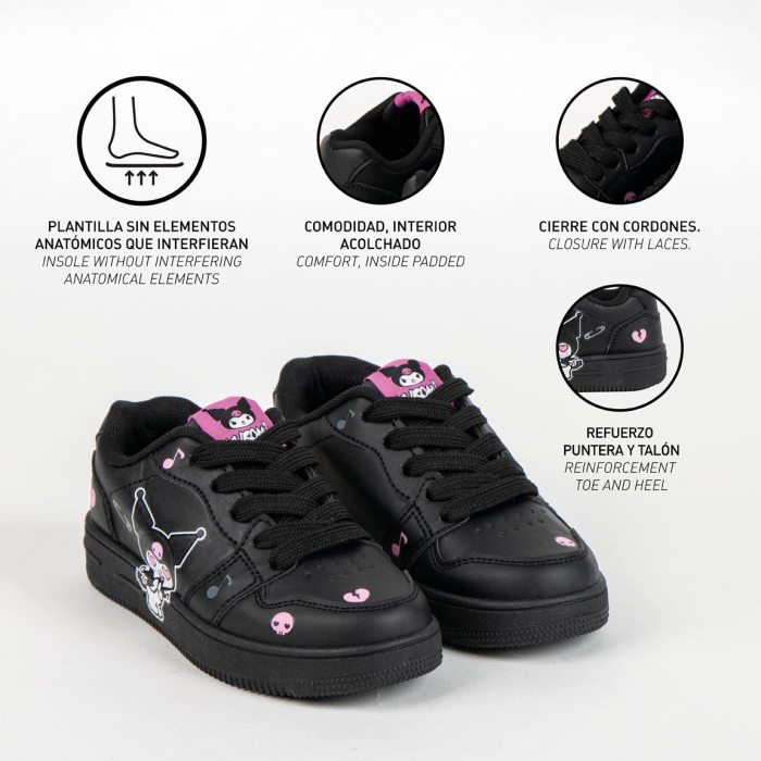 Pantofi sport cu design Hello Kitty Kuromi [4]