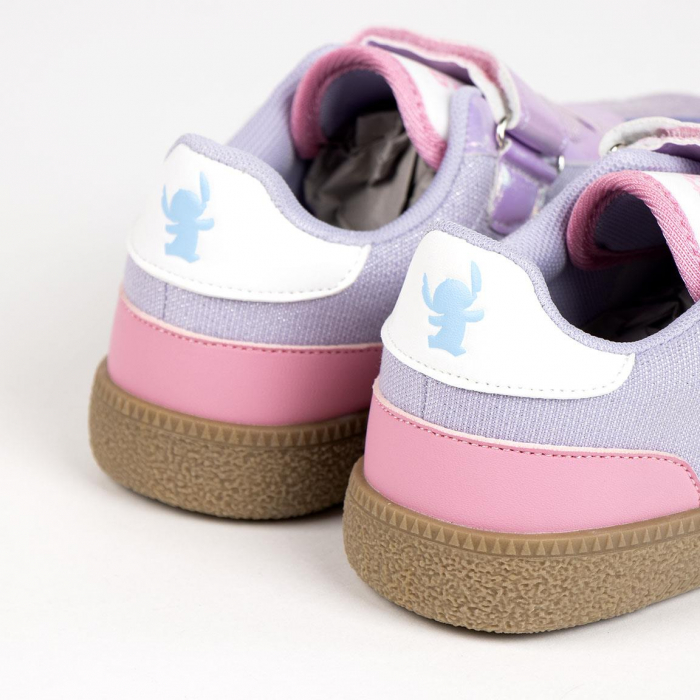 Pantofi sport cu talpa TPR si imprimeu Lilo & Stitch [5]