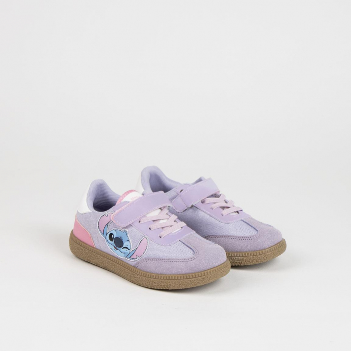 Pantofi sport cu talpa TPR si imprimeu Lilo & Stitch [4]