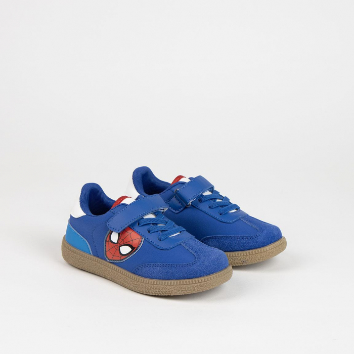 Pantofi sport cu talpa TPR si imprimeu Spiderman [4]