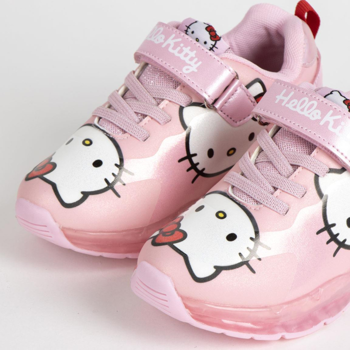 Pantofi sport cu talpa TPR si lumini, Hello Kitty [6]