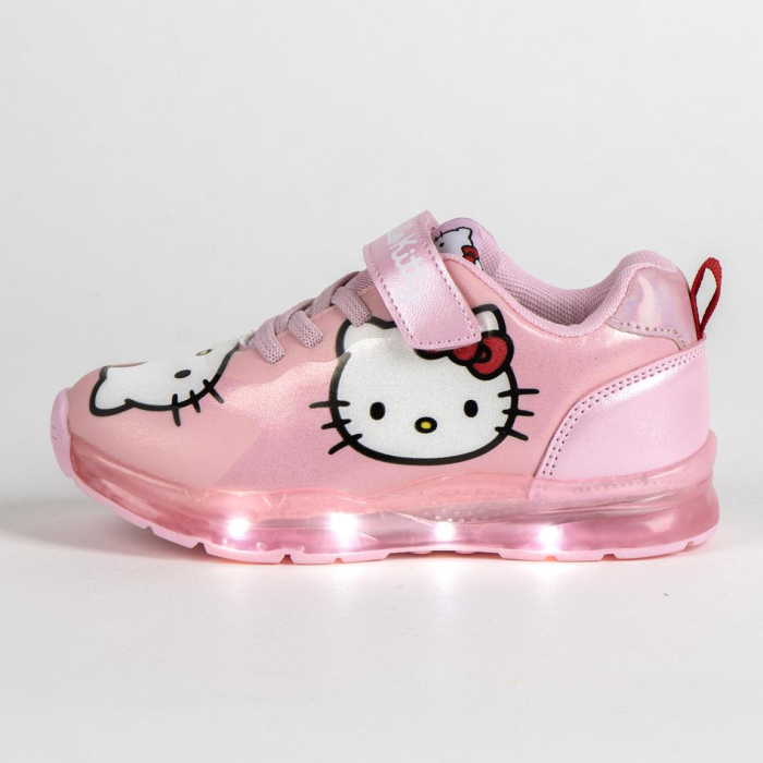 Pantofi sport cu talpa TPR si lumini, Hello Kitty [7]