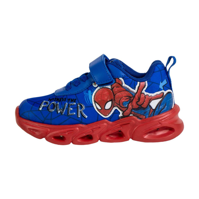 Pantofi sport cu talpa usoara EVA si lumini Spiderman the Power [5]