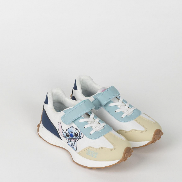Pantofi sport, inchidere cu siret si arici, talpa TPR, Lilo si Stitch [4]