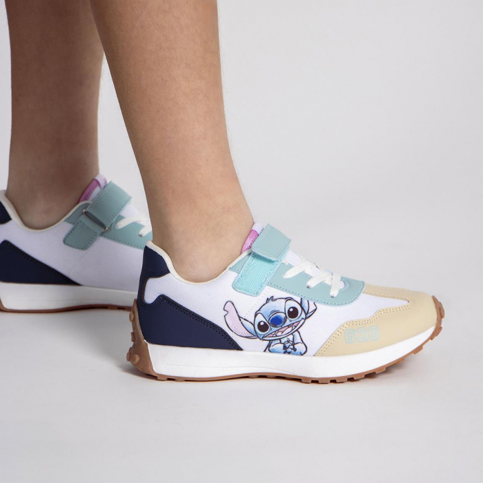 Pantofi sport, inchidere cu siret si arici, talpa TPR, Lilo si Stitch [5]